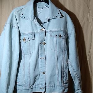 Jean jacket great shape unisex